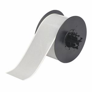BRADY B30C-2250-565-SL Continuous Label Roll, 2 1/4 Inch X 100 Ft, Metallized Polyester, Silver | CU6RUJ 6UNL5