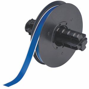 BRADY B30C-500-595-BL Endlosetikettenrolle, 1/2 Zoll x 100 Fuß, Vinyl, Blau, Outdoor, 0.004 Zoll Etikettendicke | CP2JAZ 6XHF4