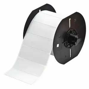 BRADY B33-18-486 Precut Label Roll, 1 x 3 Inch Size, Polyester, Gray, 300 Labels Per Roll | CU6UPN 45KK15