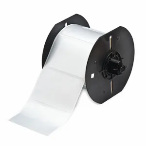 BRADY B33-19-434 Precut Label Roll, 2 Inch X 3 Inch, Metallized Polyester, Silver, 500 Labels Per Roll | CU6URC 21U368