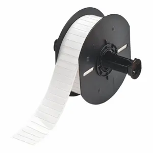 BRADY B33-43-727 Precut Label Roll, 1/4 x 1 1/4 Inch Size, Polyimide, White, 5000 Labels Per Roll | CP2KBH 35RZ90