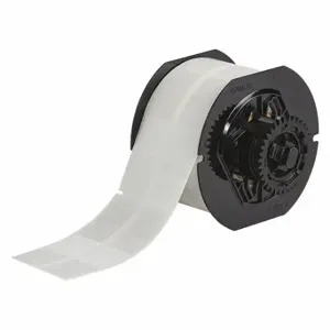 BRADY B33RO-295-427 Precut Label Roll, 2 3/4 x 1 Inch Size, Vinyl, Black On White | CV2QYH 60EW54