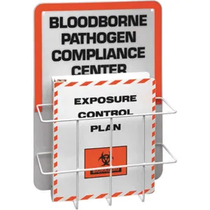 BRADY BH2010 Bloodborne Pathogen Compliance Center | AF6BPX 9W775