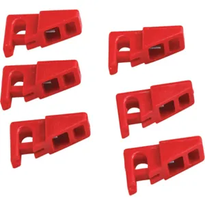 BRADY BL04-6 Breaker Lockout Single Pole No Hole - Pack Of 6 | AC9ZBY 3LTG8