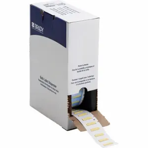 BRADY BM-125-1-342-YL Sleeve, 1 x 15/64 Inch Size, 1 Inch Size, Polyolefin, Yellow | CP2MCN 803UM1