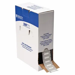 BRADY BM-187-1-342 Sleeve, 1 x 21/64 Inch Size, 3/16 Inch Size, Polyolefin, White | CP2MDR 803RJ2