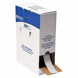 BRADY BM-20-428 Label, 1 Inch Size x 2 Inch, 2 Inch, Polyester, Light Gray, 1000 Labels per Roll | CP2EUM 803RD1