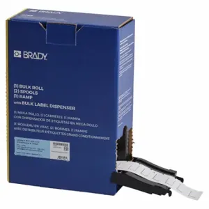 BRADY BM-250-1-312 Sleeve, 1 x 7/16 Inch Size, 1 Inch Size, Polyolefin, White | CP2MFZ 803UP0