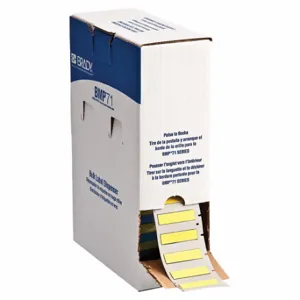 BRADY BM-250-175-342-YL Sleeve, 1 3/4 x 7/16 Inch Size, 1/4 Inch Size, Polyolefin, Yellow | CP2MBN 803RG1