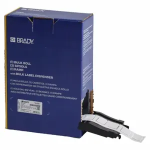 BRADY BM-500-1-312 Sleeve, 1 x 27/32 Inch Size, 1 Inch Size, Polyolefin, White | CP2MEC 803UR6