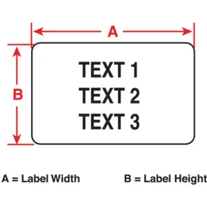 BRADY M71-11-499 Cartridge Label 1/2 Inch Length Nylon | AE7KFL 5YTA0