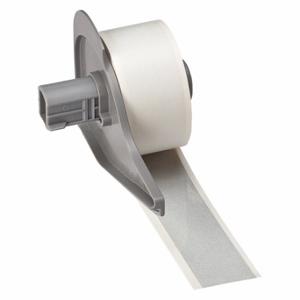 BRADY BM71C-1000-584-WT Continuous Label Roll Inch Box, 1 Inch X 75 Ft, Reflective Reflective Tape, White, Outdoor | CP2AXR 5UCP7