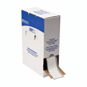 BRADY BM7C-1000-342 Sleeve, 1 21/32 Inch Size, 1 x 50 Ft, Polyolefin, White | CP2LWK 803MW4