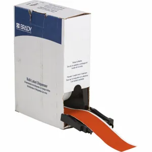 BRADY BM7C-2000-584-OR Label, 2 Inch Size x 75 ft, Reflective Plastic, Orange, Outdoor | CP2DEE 803R11