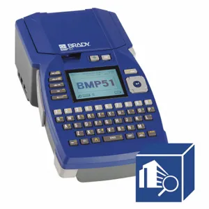 BRADY BMP51-AM-BWSSFID Handheld Label Printer, No Wireless Connectivity, 1-1/2 Inch, 300 dpi Printhead Resolution | CP2BVV 60EX37