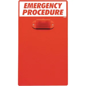 BRADY CB326E Emergency Procedure Clipboard | AE6EMR 5RE35