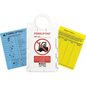 BRADY FLT-ETSH9A Forklift(tm) Tag Kit 11-1/2 x 6 In | AC9EXZ 3GAK4