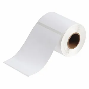 BRADY J20-262-2585 Precut Label Roll, 6 3/32 x 4 1/8 Inch Size, Polypropylene, White, 200 Labels | CP2KKG 60EW21