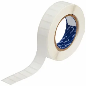 BRADY J20-59-2475 Label, 1/2 Inch Size x 1 in, Polyester, White, 2, 250 Labels | CP2CQB 792WA9