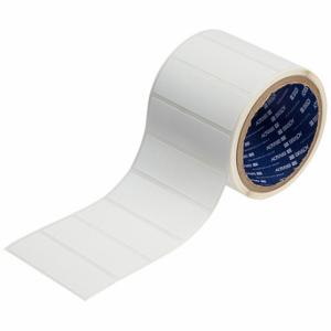 BRADY J40-55-2475 Label, 2 Inch Size x 4 in, Polyester, White, 250 Labels, 0.0045 Inch Size Label Thick | CP2DCA 792WC8