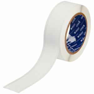 BRADY J40C-1125-2475 Label, 1 1/8 Inch Size x 100 ft, Polyester, White, Indoor, 0.0045 Inch Size Label Thick | CP2CBV 792WE1