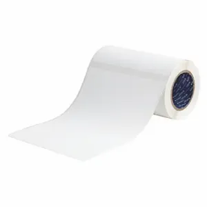 BRADY J50-268-2585 Precut Label Roll, 11 x 8 Inch Size, Polypropylene, White, 100 Labels | CP2KCX 60EW22