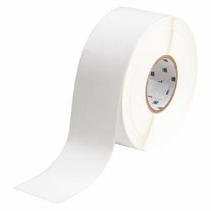 BRADY J50C-2250-2585 Continuous Label Roll, 2 1/4 Inch X 100 Ft, Polypropylene, White, Outdoor | CP2JFV 60EW23