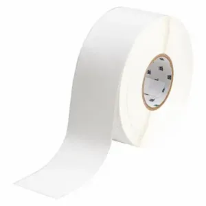 BRADY J50C-2250-2585 Continuous Label Roll, 2 1/4 Inch X 100 Ft, Polypropylene, White, Outdoor | CP2JFV 60EW23