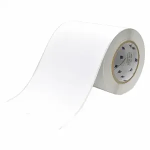 BRADY J50C-6000-2585 Continuous Label Roll, 6 Inch X 100 Ft, Polypropylene, White, Outdoor | CP2LUT 60EW27