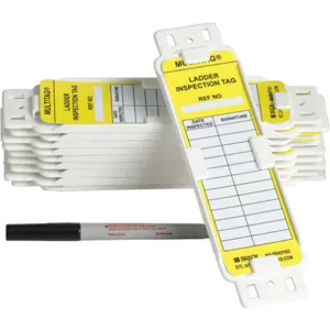 BRADY LAD-EITH/L12 Laddertag(tm) Kit White Cfr 1926.1053 | AC9EXW 3GAK1