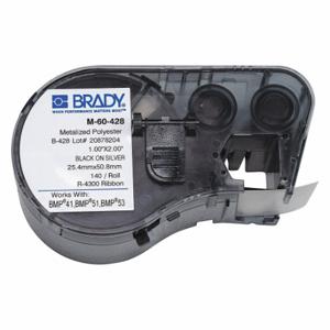 BRADY M-60-428 Vorgeschnittene Etikettenrollenkassette, 1 x 2 Zoll Größe, 2 Zoll Größe | CP2BHG 29YJ65
