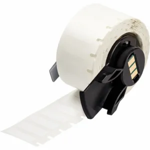 BRADY M6-10-473 Label, 1/4 Inch Size x 3/4 Inch, 3/4 Inch, Polyester, White, 750 Labels per Roll | CP2CWZ 803MY7