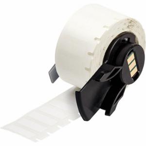 BRADY M6-105-427-AW Label, 1/4 Inch Size x 1 3/32 in, 1 3/32 in, Vinyl, White, 750 Labels Included | CV2QCG 803NV9