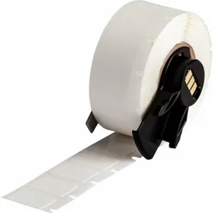 BRADY M6-11-432 Label, 3/4 Inch Size x 1/2 in, 1/2 in, Polyester, Clear, 500 Labels | CP2DHL 803NW1