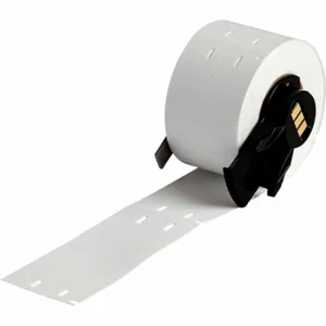 BRADY M6-12-109 Tag, 3 Inch x 49/64 Inch, 49/64 Inch, Polyethylene, White, 100 Tags | CV3WCM 803PD1