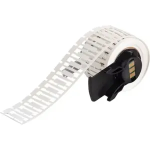 BRADY M6-15-390 Wire Marker, 5/32 Inch x 19/32 Inch, 19/32 Inch, Polypropylene, White, 300 Tags | CP2MQP 803V04