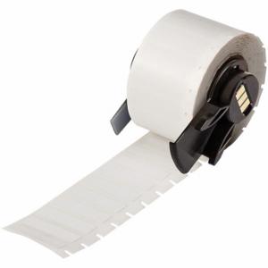BRADY M6-15-437 Label, 9/32 Inch Size x 1 in, 1 in, Polyvinylfluoride, White, 750 Labels | CP2DPN 803MY9