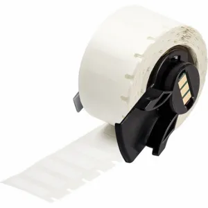 BRADY M6-16-473 Label, 3/8 Inch Size x 1 Inch, 1 Inch, Polyester, White, 500 Labels per Roll | CP2DKA 803PD8