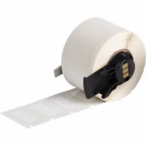 BRADY M6-17-424-PSL Label, 1/2 Inch Size x 1 in, 1 in, Paper, White, 500 Labels | CP2CNT 803P91