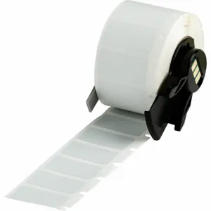 BRADY M6-17-428 Label, 1/2 Inch Size x 1 in, 1 in, Polyester, Light Gray, 500 Labels per Roll | CU6RTA 803NE5