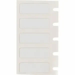 BRADY M6-17-494-GN Label, Rectangle, 1/2 Inch Size x 1/2 in, 1/2 in, Polyester, Green/White | CR8PFJ 803TZ4