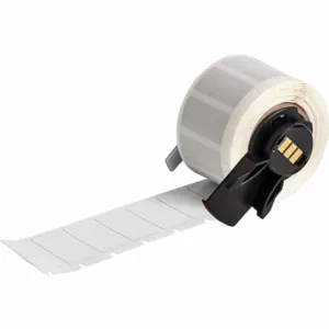 BRADY M6-17-719 Label, 1/2 Inch Size x 1 Inch, 1 Inch, Polyimide, White, 500 Labels per Roll | CP2CPQ 803N09