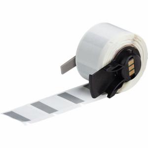 BRADY M6-19-427-GY Label, 1 Inch Size x 1 in, 1 in, Vinyl, Clear/Gray, 16 AWG to 8 AWG Wire Gauge | CV2QVN 803NX5