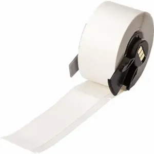 BRADY M6-23-423 Label, 1 Inch Size x 4 in, 4 in, Polyester, White, 100 Labels, 0.003 Inch Size Label Thick | CP2CJE 803NY8