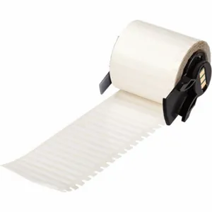 BRADY M6-27-423 Label, 1/8 Inch Size x 1 1/2 in, 1 1/2 in, Polyester, White, 750 Labels | CP2CXN 803PF8