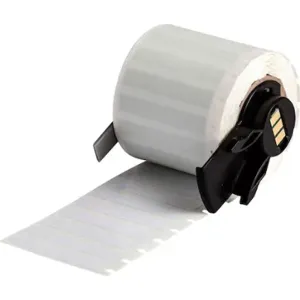 BRADY M6-28-727 Label, 1/4 Inch Size x 1/4 Inch, 1/4 Inch, Polyimide, White, 750 Labels per Roll | CP2CWD 803U90