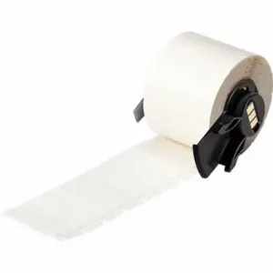 BRADY M6-29-423 Label, 1/2 Inch Size x 1 1/2 in, 1 1/2 in, Polyester, White, 500 Labels | CP2CMV 803PG4