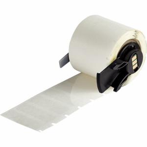BRADY M6-29-430 Label, 1/2 Inch Size x 1 1/2 in, 1 1/2 in, Polyester, Clear, 500 Labels | CP2CMJ 803P19