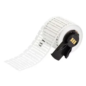 BRADY M6-30-390 Wire Marker, 5/32 Inch x 1 3/16 Inch, 1 3/16 Inch, Polypropylene, White, 300 Tags | CP2MQM 803V05