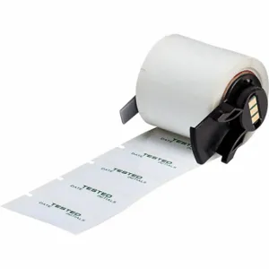 BRADY M6-30-423-TEST Label, Tested, 1 1/2 Inch Size x 3/4 in, 3/4 in, Polyester, Green/White, Outdoor | CP2DZD 803PH3